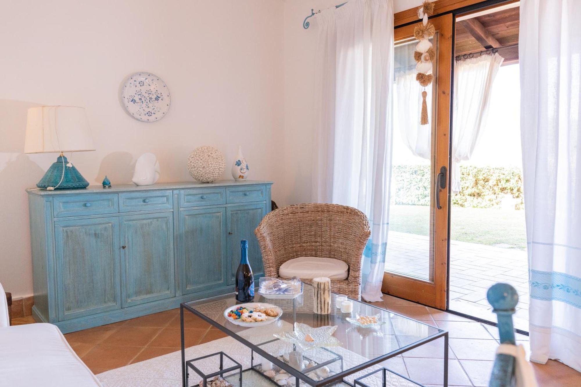 Residenza Del Barone Villa Zoe Chia - Vista Mare Экстерьер фото